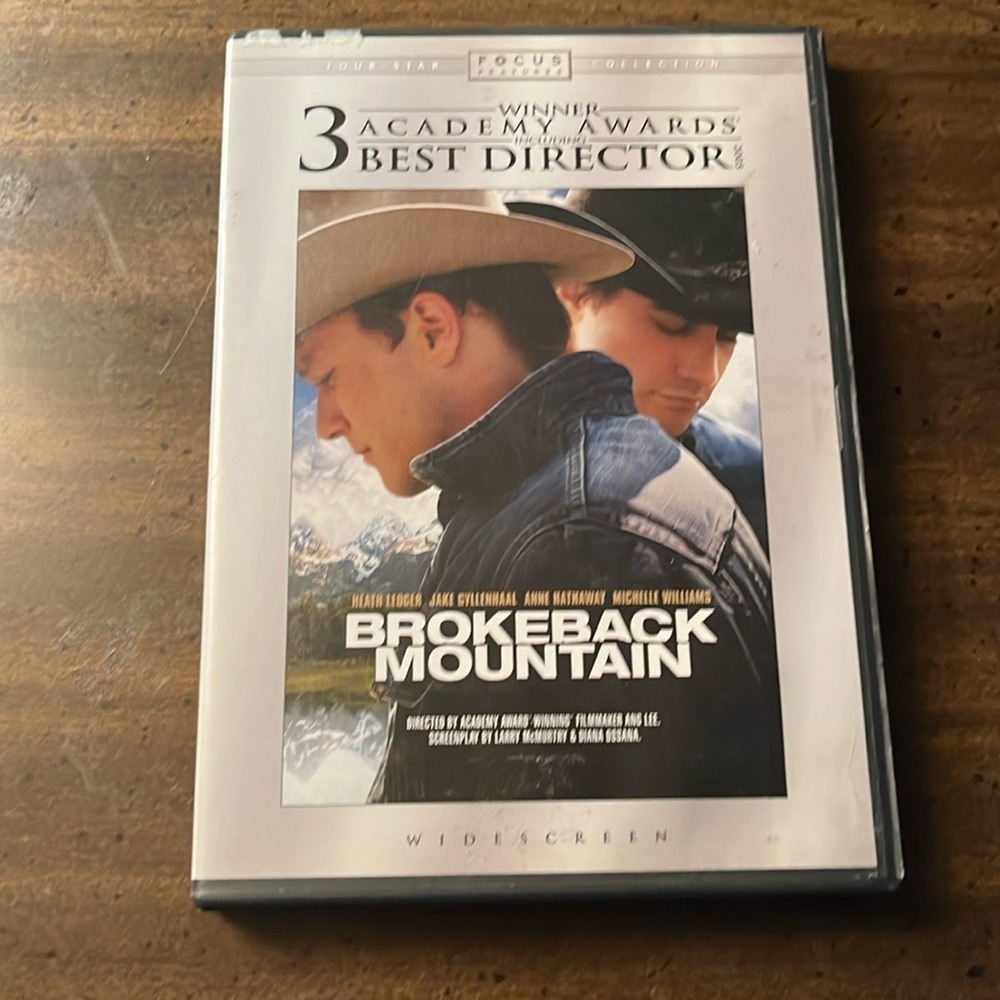 Brokeback mountain dvd